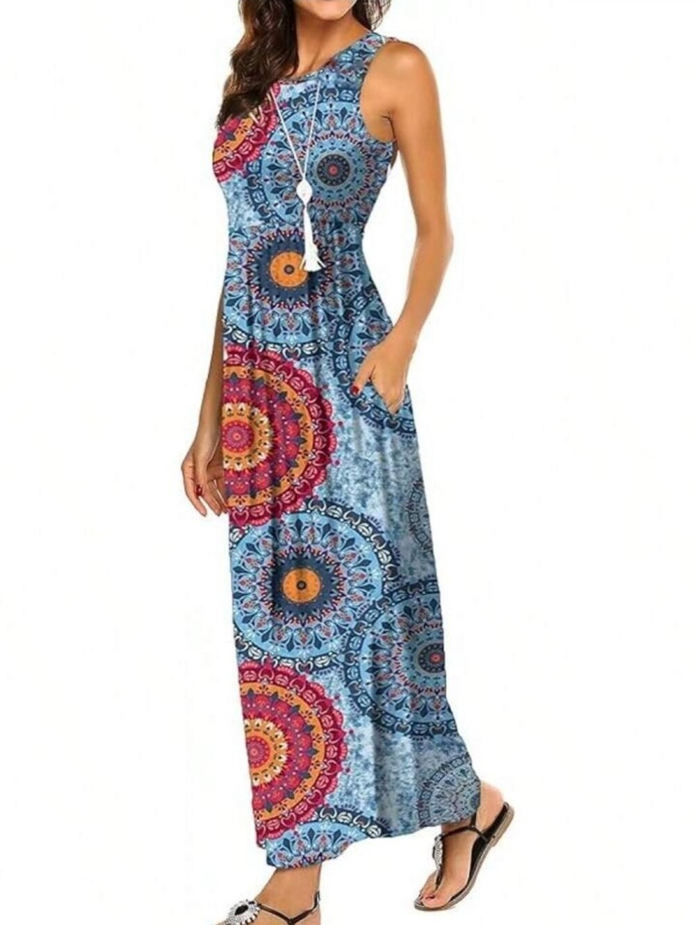 Haunt Mandala Maxi Dress XL - Picture 3 of 7